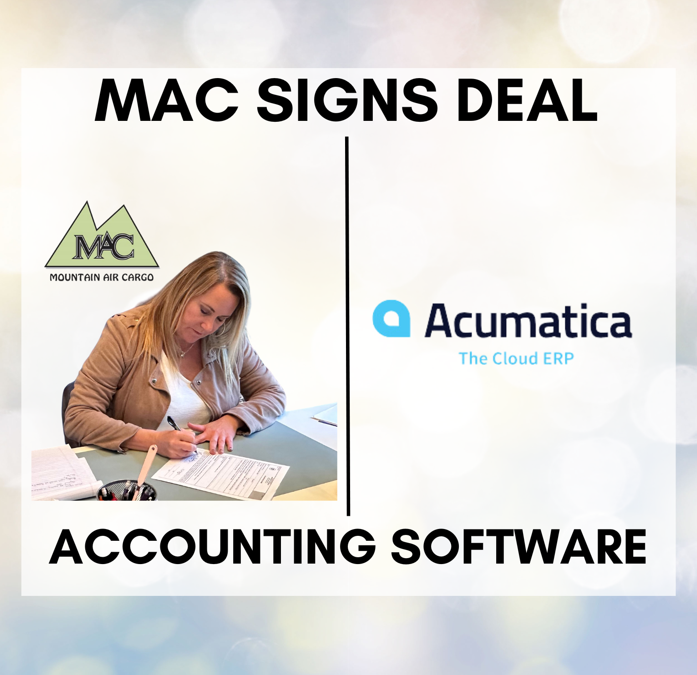 CSA Air’s Accounting Team signs deal with software company Acumatica